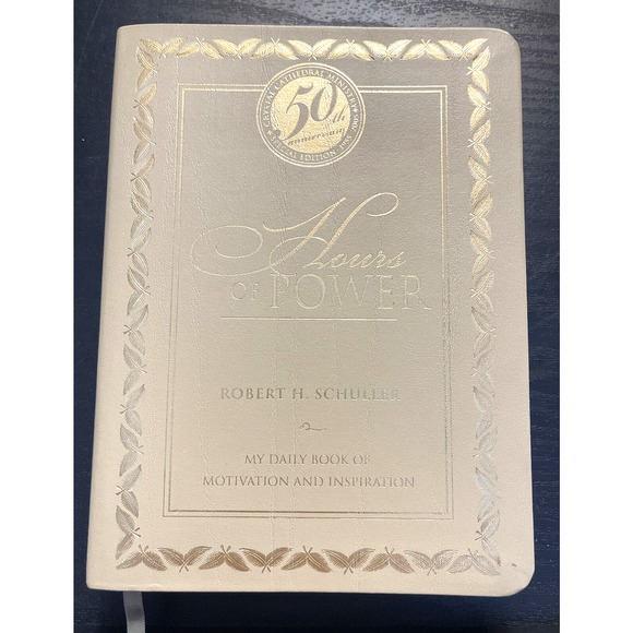 Hours of Power 50th-anniversary edition Robert H. Schuller Daily Motivation - Picture 1 of 7